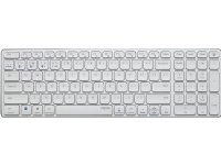 Rapoo RAPOO Keyboard MULTIMODE E9700M BLADE WIRELESS KEYBOARD, 2.4GHz/BT 5.0/BT 3.0 WHITE