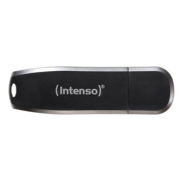 Intenso 128 GB Speed Line USB 3.2 Gen 1x1 -muistitikku, Musta
