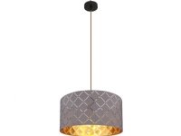 Hanging lamp Globo Modern ceiling lamp LED Ready gray Globo CINDY 15584H
