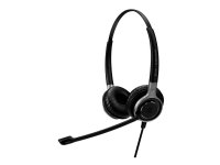 EPOS IMPACT SC 665 USB - Kuulokkeet - på øret - kabling - USB, 3,5 mm jackstik - sort, sølv