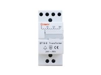 EZVIZ-muuntaja video-ovikelloon DB1 ja DB1C. 230v AC, lähtöjännite 8/12/24V AC, 9VA. DIN-kiskoon asennettavaksi.
