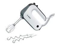 Bosch MFQ4, Käsisekoitin, Musta, Ruostumaton teräs, Valkoinen, Vaivaus, Sekoitus, Sekoittaminen, 1,4 m, 850 W, 220 - 240 V