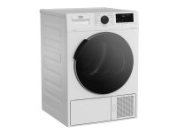Beko DHC946GX, Vapaasti seisova, Edestä täytettävä, Lämpöpumppu, Valkoinen, Rotaatio, Kosketus, Oikea