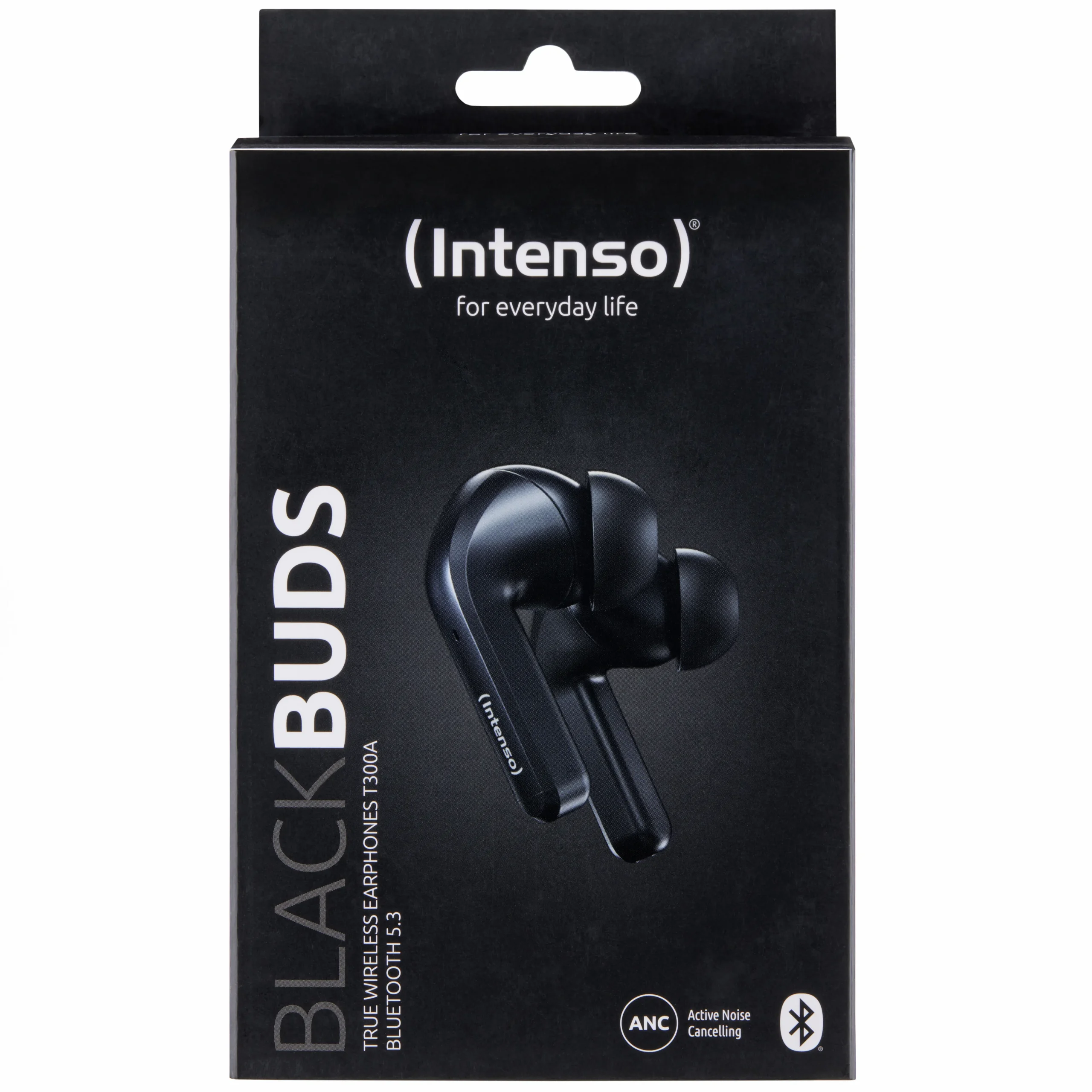 Intenso T300A (TWS) USB Type-C musta - Bluetooth-nappikuulokkeet