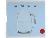 Smeg 50''s Style Vedenkeitin KLF03RDEU (punainen), 1,7 L, 2400 W, Punainen, Muovi, Ruostumaton teräs, Veden tason ilmaisin, Ylikuumenemissuoja