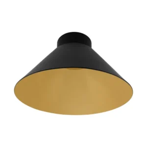 LED 1906 Vintage Pendulum cone black & gold