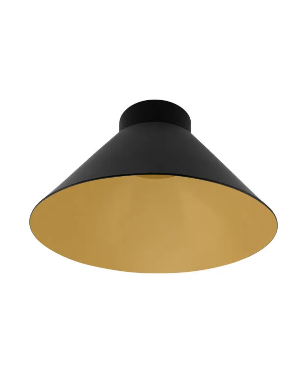 LED 1906 Vintage Pendulum cone black & gold