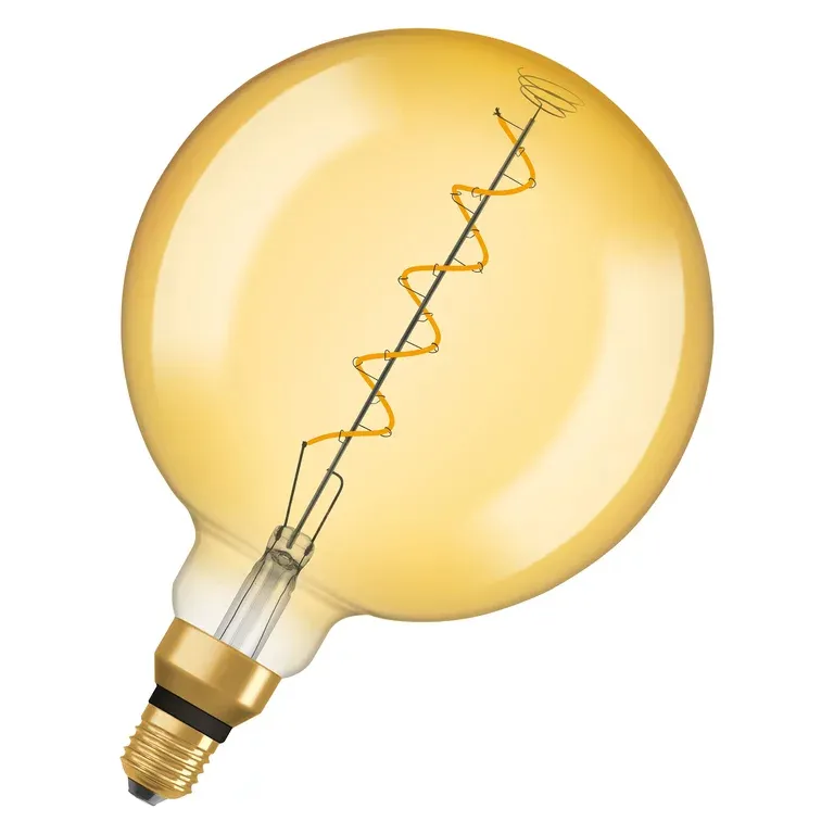 LED 1906 Vintage globe 28W/820 fil spiral gold E27