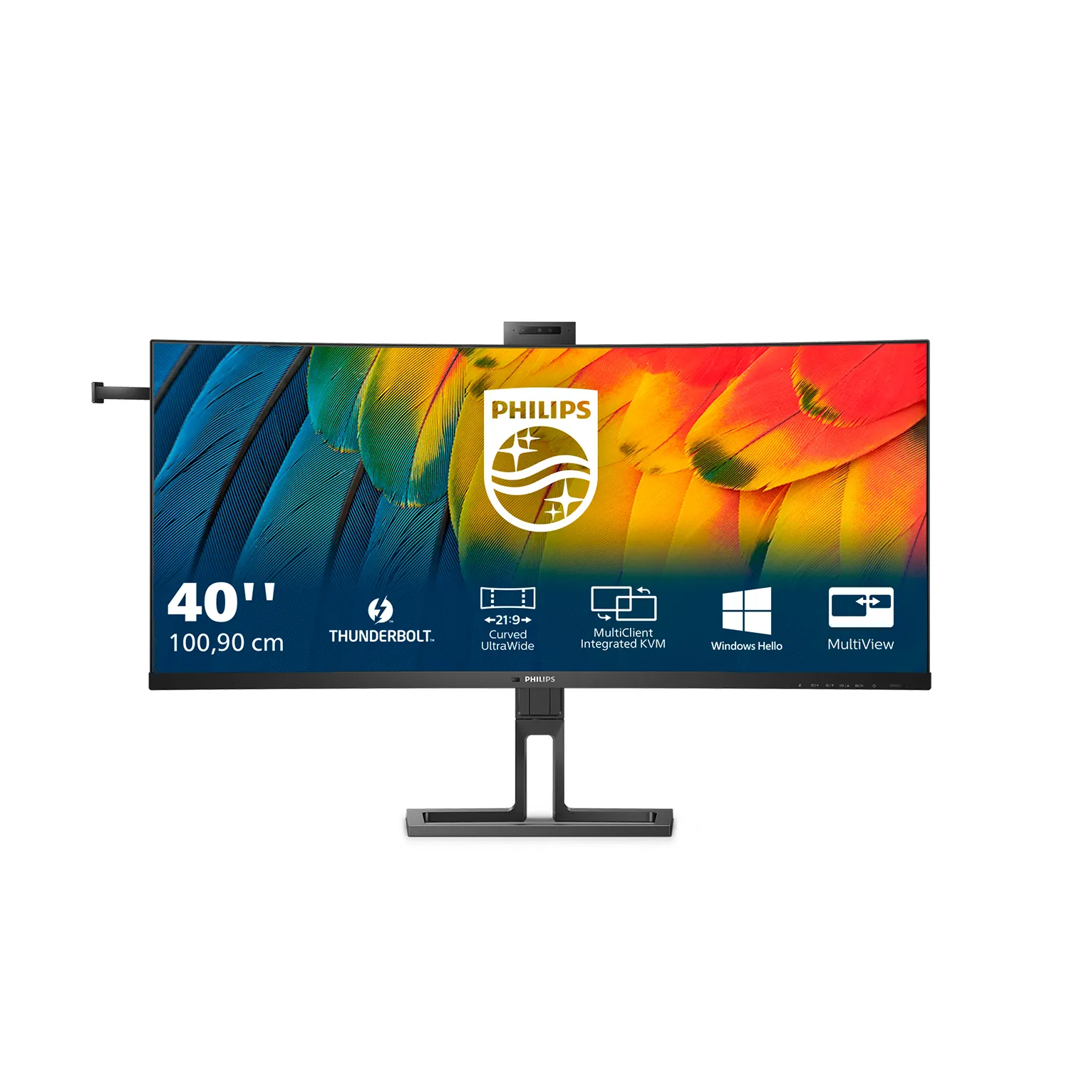 Philips 40" 40B1U6903CH/00 5120 x 2160 pikseliä, IPS -kaareva näyttö