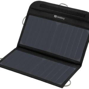 Sandberg Foldable Solar Charger - aurinkopaneeli, Musta/Keltainen
