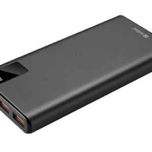 Sandberg Powerbank USB-C PD 10000mAh, 20W -varavirtalähde, Musta
