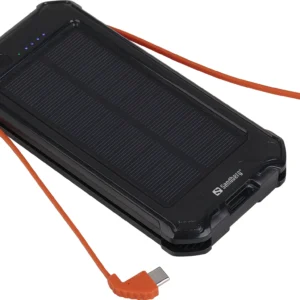 Sandberg 3in1 Solar Powerbank 10000, Black