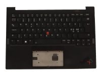 Chicony - Kannettavan tietokoneen vaihtonäppäimistö - Trackpointilla - taustavalaistu - QWERTY - pohjoismainen - FRU - yläsuojuksella - ThinkPad X1 Carbon Gen 10 21CB, 21CC -malleihin