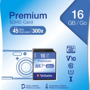 Verbatim 16 GB Secure Digital - microSDHC