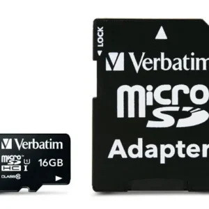 Verbatim Premium 16 Gt MicroSDHC -muistikortti + SD-adapteri