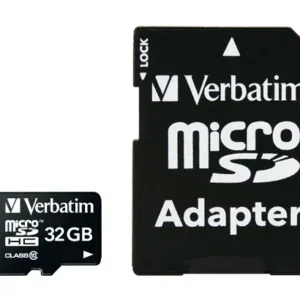 Verbatim Premium 32 Gt MicroSDHC -muistikortti + SD-adapteri