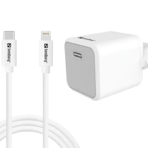 Sandberg USB-C AC Charger +Lightning 1M -USB-laturi