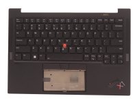 Sunrex - Kannettavan tietokoneen vaihtonäppäimistö - Trackpointilla - taustavalaistu - englanti - Eurooppa - yläsuojuksella - ThinkPad X1 Carbon Gen 10 21CB, 21CC -malleihin