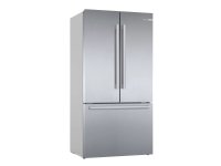 Bosch KFF96PIEP, Vapaasti seisova, Ranskalainen ovi, Ruostumaton teräs, LED, Ruostumaton teräs, 573 L