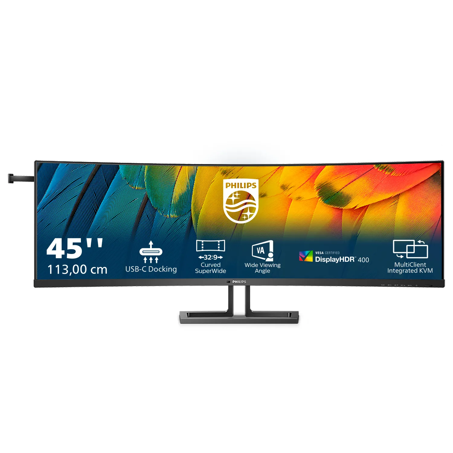 Philips 45B1U6900C 45" DQHD, VA -kaareva näyttö