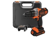 Black & Decker MT218K-QW, Poraus, Musta, Oranssi, 8500 OPM, 800 OPM, Akku, Litiumioni (Li-Ion)