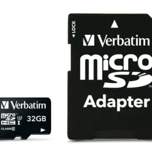 Verbatim Pro 32 Gt MicroSDHC -muistikortti + SD-adapteri
