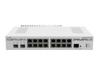 Mikrotik CCR2004-16G-2S+PC, Nopea Ethernet, Valkoinen