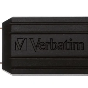 Verbatim 10 x 16 Gt PinStripe -muistitikku, Musta