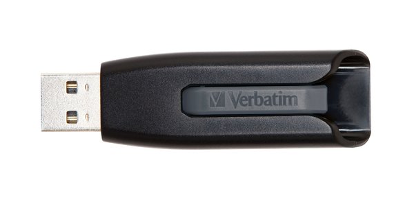 Verbatim 64 Gt Store'N'Go V3 USB USB 3.0 -muistitikku, Musta/Harmaa