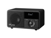 Pöytäradio Sangean DDR-7X DAB+, FM-näppäimistö, ladattava Musta