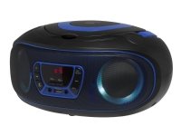 Denver TCL-212BT BLUE, 1,19 kg, Musta, Sininen, Kannettava CD-soitin