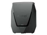 Synology WRX560, Wi-Fi 6 (802.11ax), Kaksitaajuus (2,4 GHz/5 GHz), Ethernet LAN, Musta