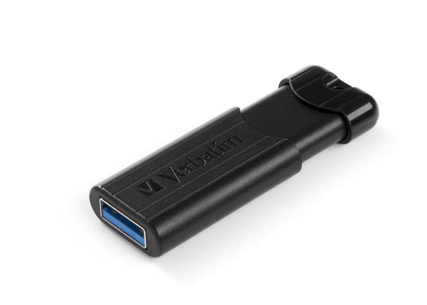 Verbatim 16 Gt PinStripe USB 3.0 -muistitikku, Musta