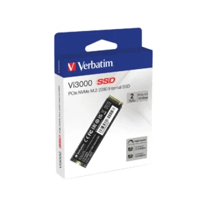 Verbatim Vi3000 PCIe NVMe M.2 SSD 2TB 2 TB, PCIe 3.0, M.2 -SSD-levy