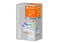 LEDVANCE SMART+ WiFi SPOT GU10 Multicolour, Älylamppu, Hopea, Wi-Fi, Integroitu LED, GU10, Multi