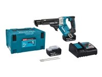 Makita DDF487RFE3, Akkuruuvinväännin, Pistoolikahva, 1/2, Musta, Sininen, Terästä, Deep discharge, Ylikuormittaa, 1700 RPM