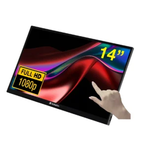 Verbatim 14" PMT-14, Full HD Touch, USB-C, IPS -näyttö