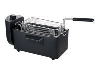 Emerio DF-120482.2, Rasvakeitin, 3 L, Yksi, Musta, Rotaatio, Erillinen