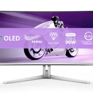 Philips Evnia 49M2C8900L 49" DQHD, QD-OLED -kaareva pelinäyttö