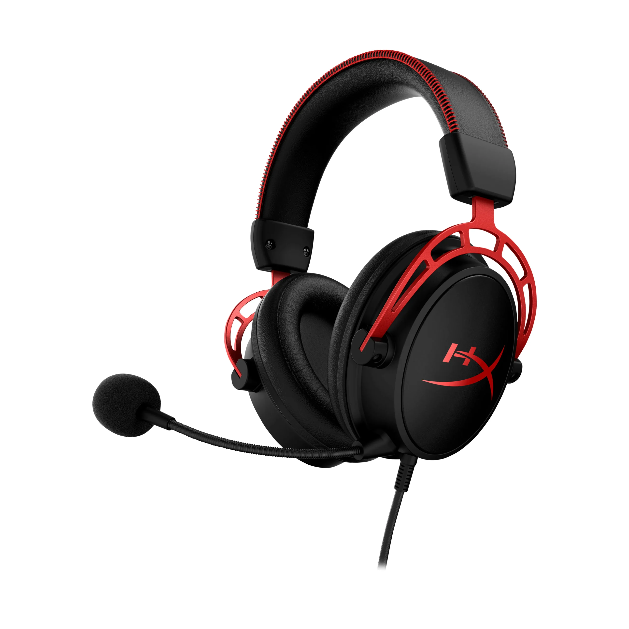 HyperX Cloud Alpha -pelikuulokkeet, Musta/Punainen