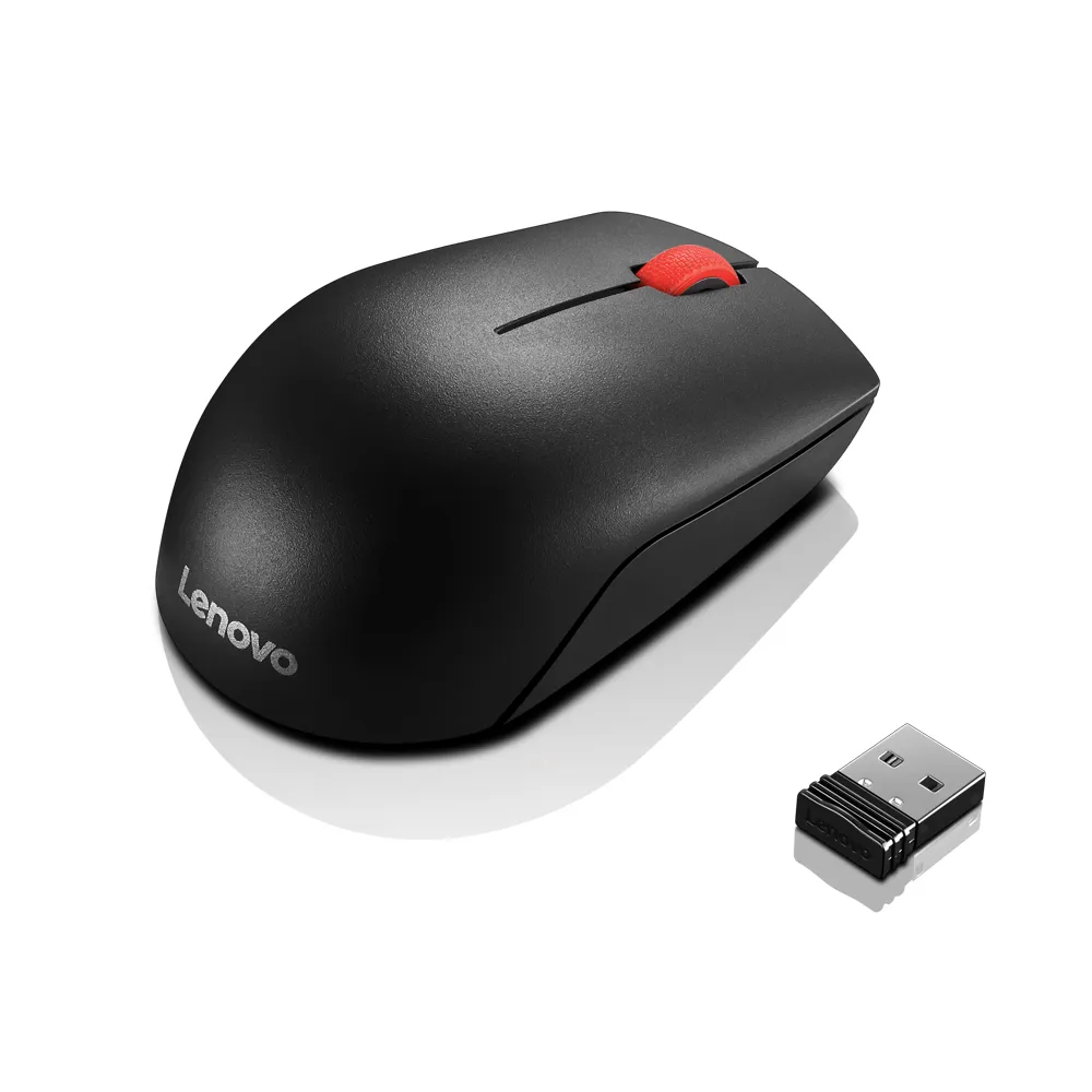 Lenovo Essential Compact -langaton hiiri, Musta