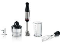 Bosch Serie 6 MSM6M622, Tehosekoitin, 0,6 L, 1,4 m, 1000 W, Musta, Ruostumaton teräs