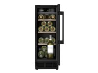Bosch KUW20VHF0, Kompressori viininjäähdytin, Pöytämalli, 21 pullo(a), 70 W, F, Musta
