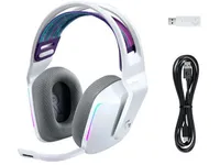 Logitech G G733, Langaton, Pelaaminen, 20 - 20000 Hz, 278 g, Kuulokkeet, Valkoinen