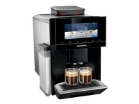 Siemens EQ900, Vakuumikahvinkeitin, 2,3 L, Kahvipavut, Sisäänrakennettu jauhin, 1500 W, Musta, Ruostumaton teräs