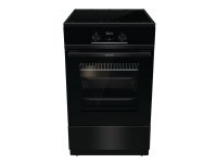 Gorenje Advanced GEIT5C60BPG - Liesi - vapaasti seisova - leveys: 50 cm - syvyys: 59,4 cm - korkeus: 85 cm - itsepuhdistuva - musta