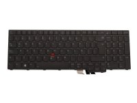 Lenovo - Kannettavan tietokoneen vaihtonäppäimistö - Trackpointilla - taustavalaistu - QWERTY - espanjalainen - Latinalainen Amerikka - ThinkPad P16 Gen 1 21D6, 21D7 -malleihin