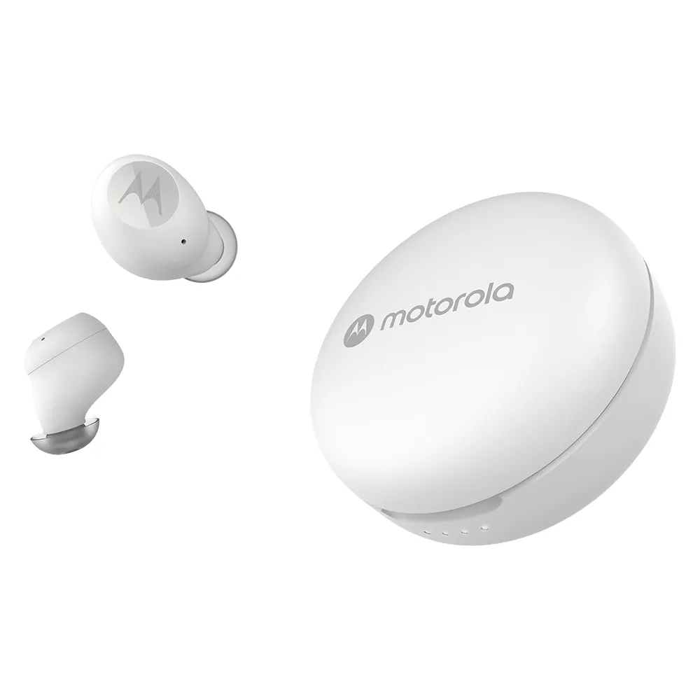 Motorola VerveBuds 250 TWS -langattomat nappikuulokkeet, valkoinen