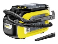 Kärcher SE 3-18 Compact, Matto, 1,9 L, 1,2 L, 18 V, Musta, Keltainen, 1,9 m