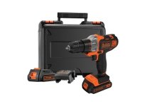 Black &amp  Decker MT218KB, pistoolikahvallinen porakone, 800 rpm, akku, litium-ioni (Li-Ion), 18 V, 300 min.